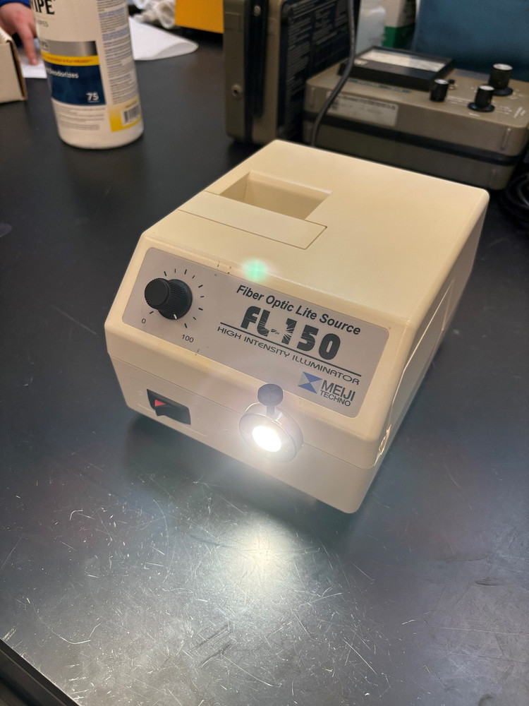 Meiji Techno FL-150 Fiber Optic Light Source