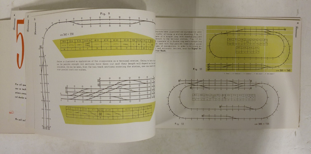 Rivarossi HO Scale 1957 General Catalog