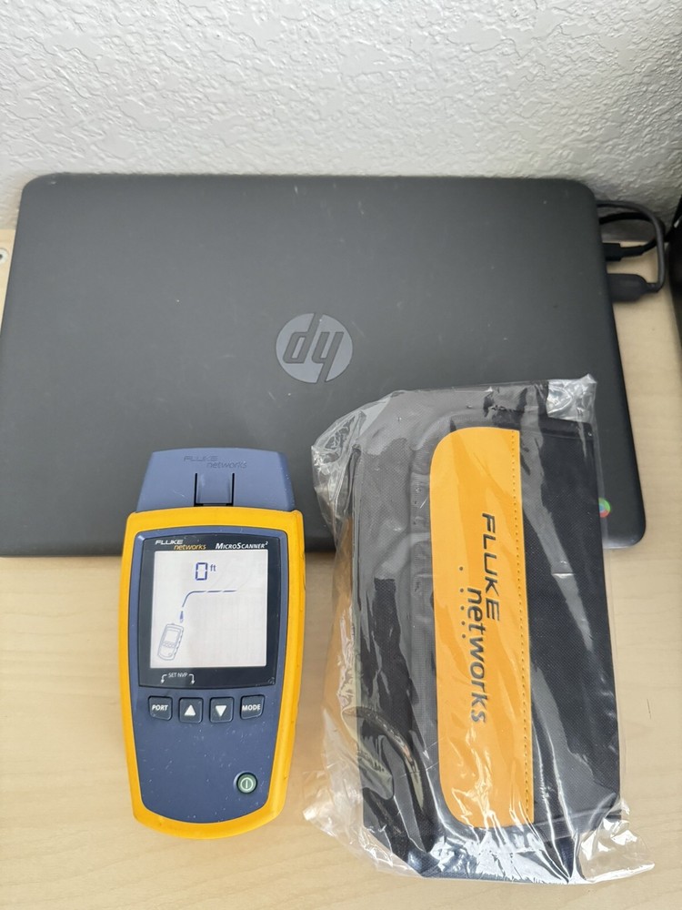Fluke Networks Microscanner2 / MS2-100 Cable Verifier W/ Bag - SHIPS FAST