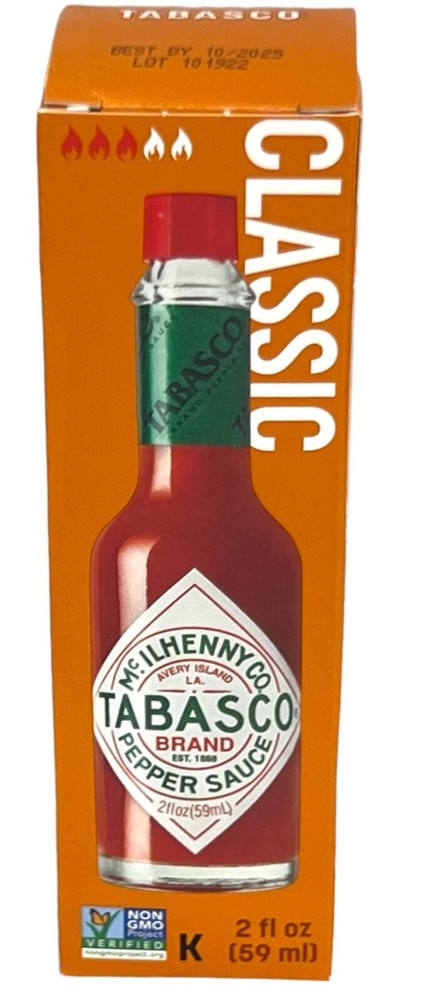 Tabasco Classic Pepper Hot Sauce 2 oz