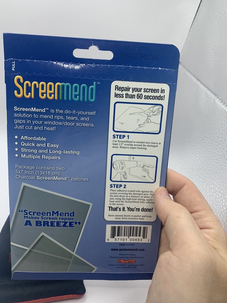 Screenmend Double Pack - Charcoal 5/7 Inch Z1