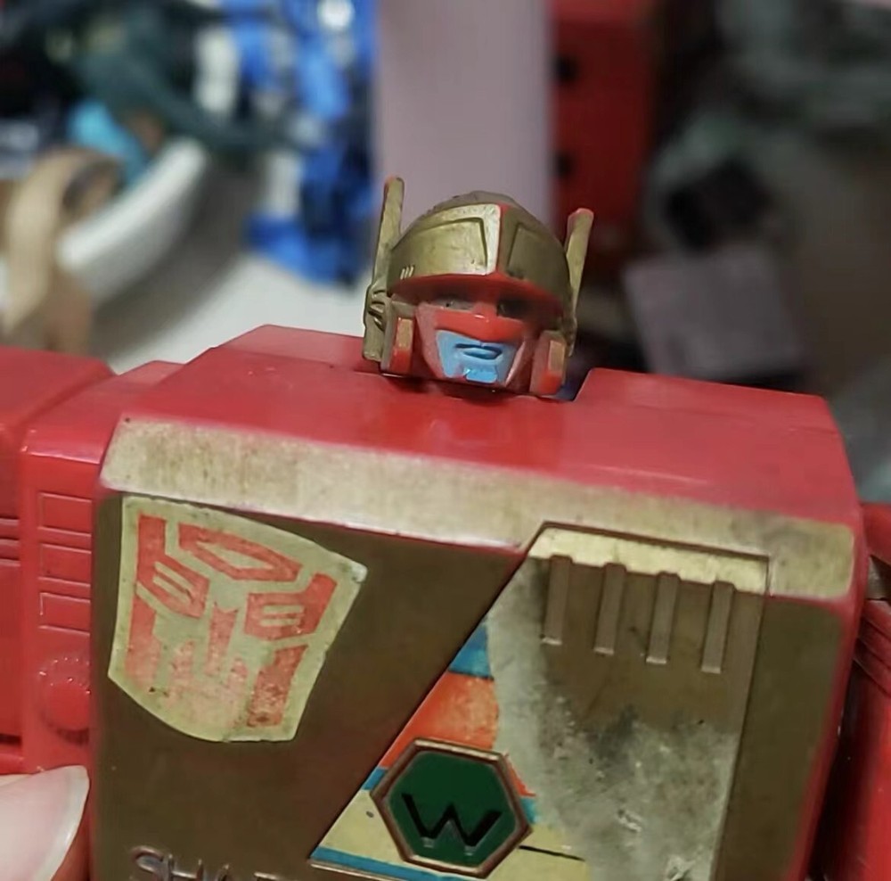 Vintage transformers Blaster KO, 1990s, music function ok, rare
