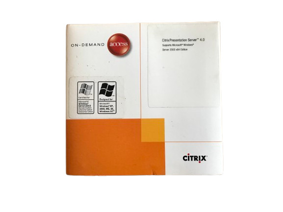 CITRIX Presentation Server 4.0 Software/Microsoft WindowsServer 2003 x64 Edition
