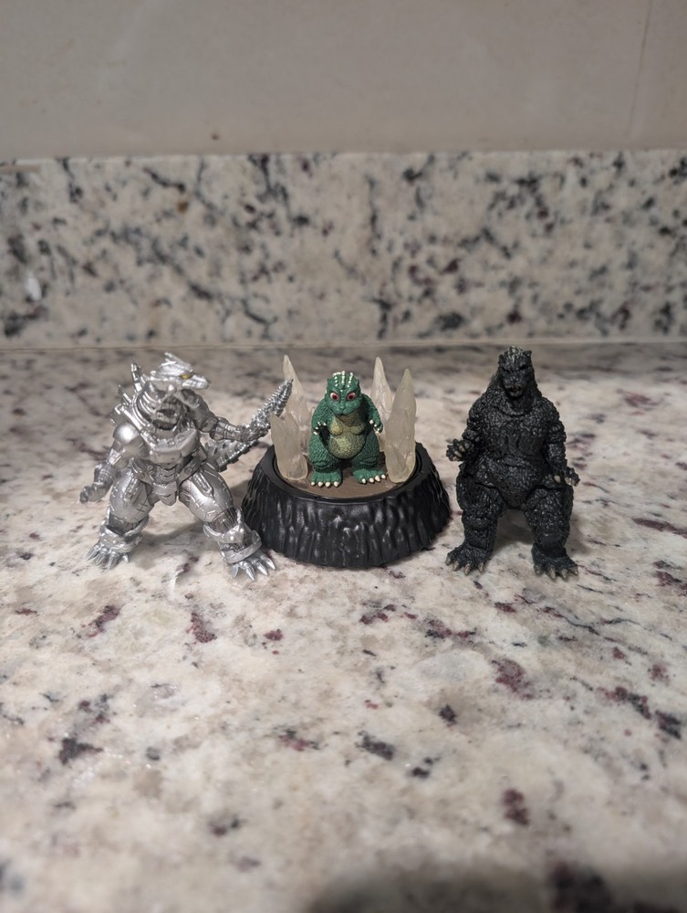 Bandai GODZILLA High Grade Diorama Figure Set Bundle *Pre-owned...