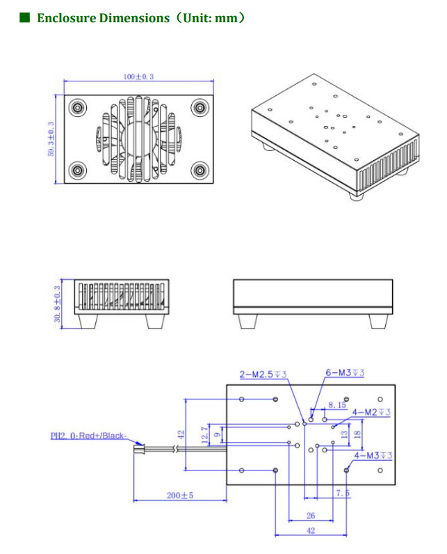 BOX Laser Heat Sink