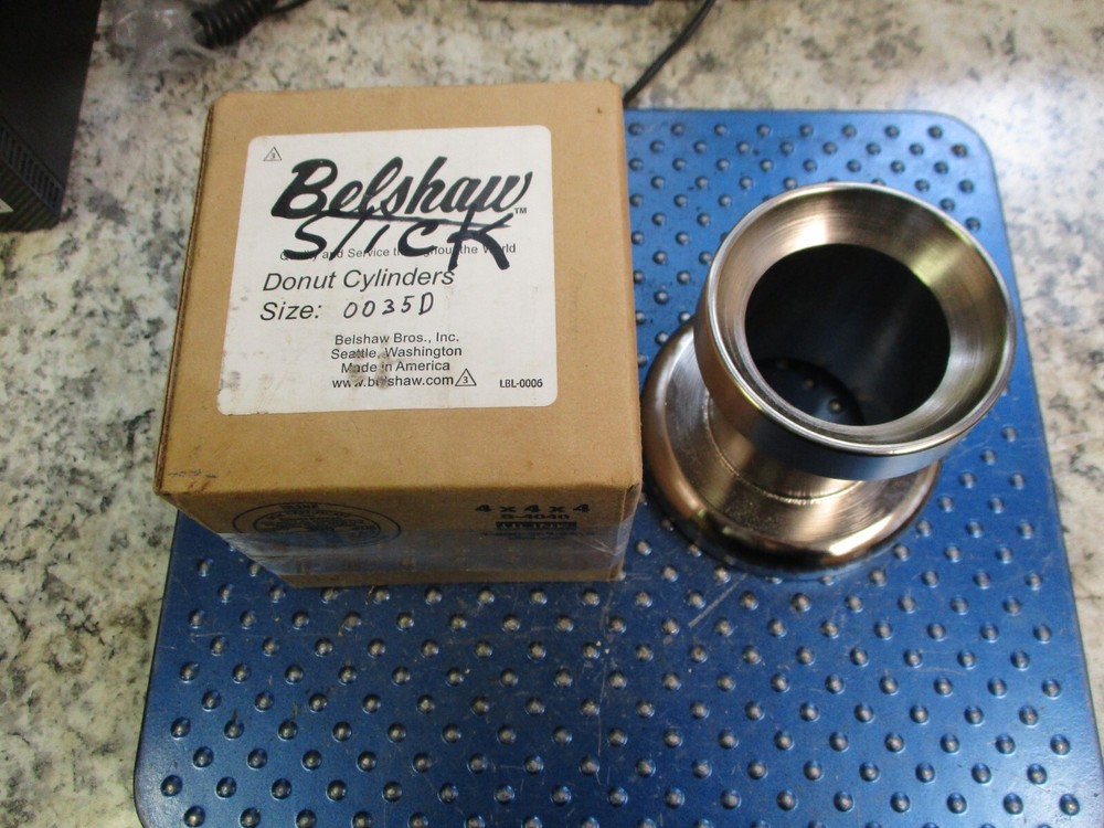 NEW BELSHAW DONUT CYLINDERS SIZE 0035D