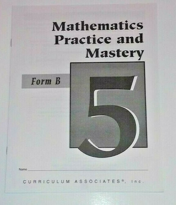 +Answers! Math Practice and Mastery (Form B) 5th Grade 5