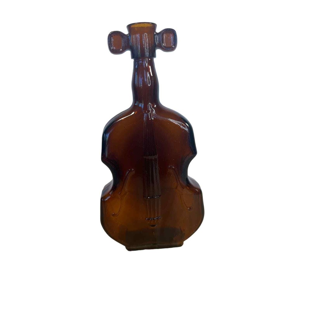 Brown 8” Violin-Chello Cork Top Bottle