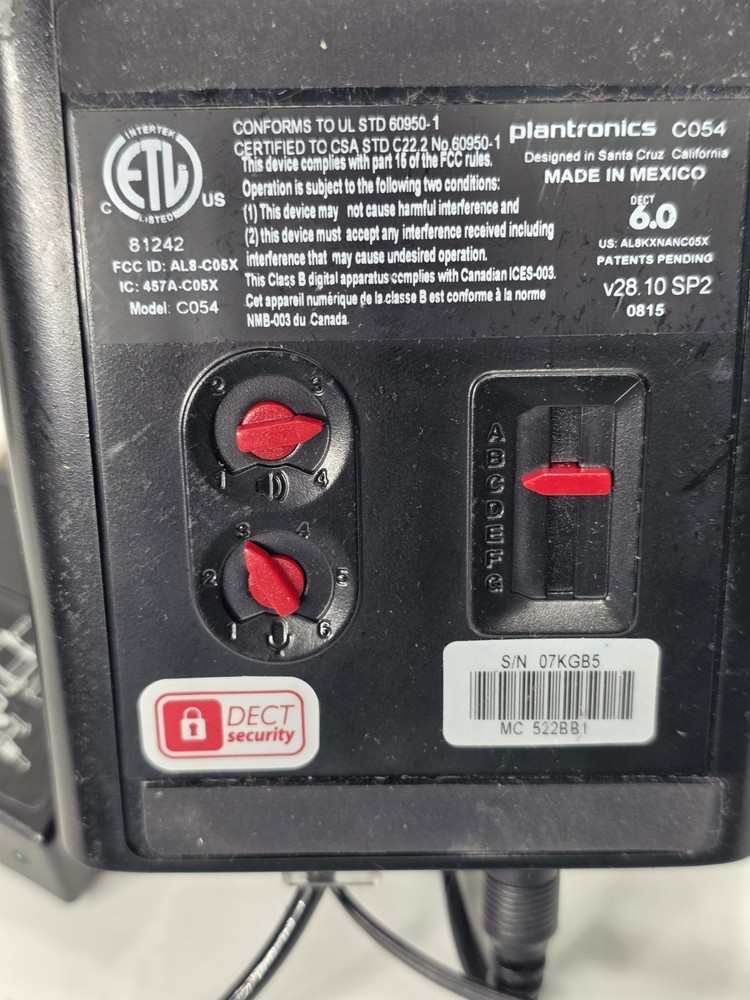 Plantronics CS540-XD, 900MHZ, Wireless Headset Bundle