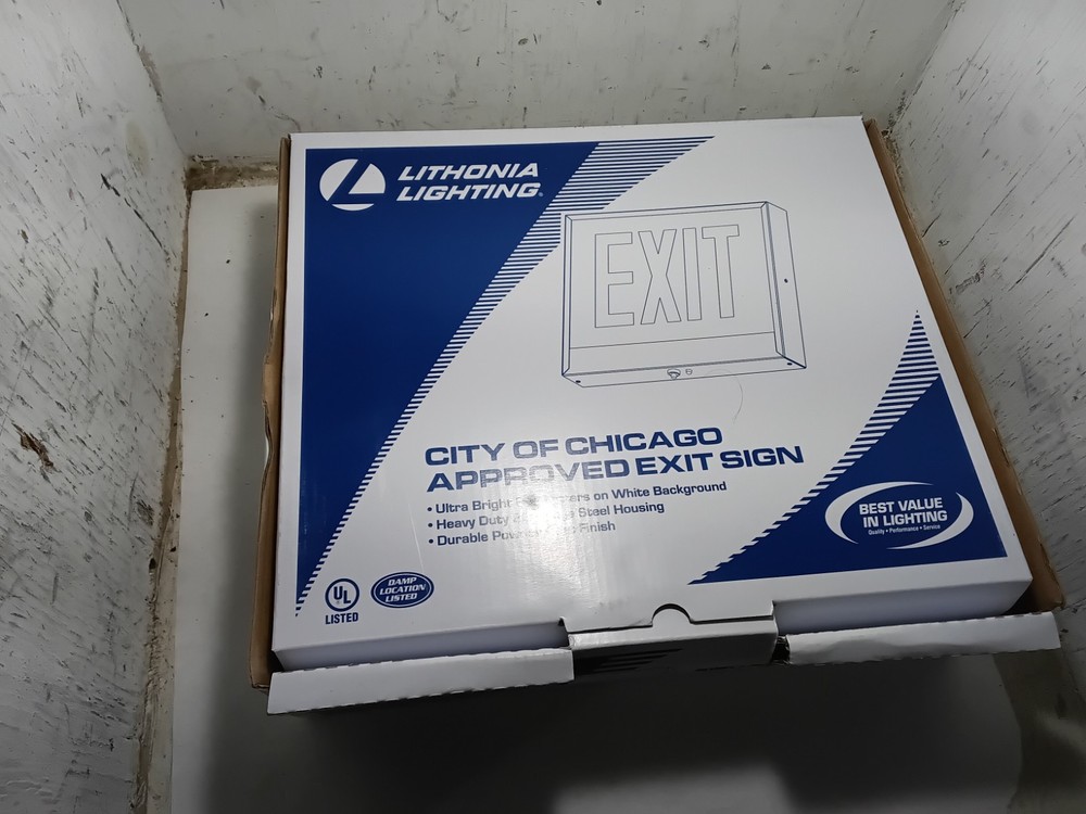 Lithonia Lighting Contractor Select Integrated LED White Exit Sign (H5C)