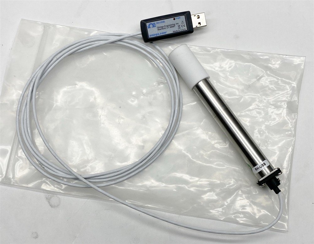 Omega RH-USB PC Interface USB Temperature & Humidity Sensor Probe