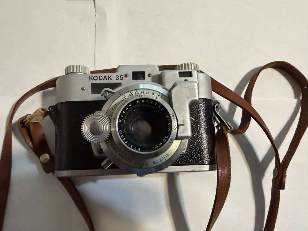 vintage kodak 35 rangefinder camera