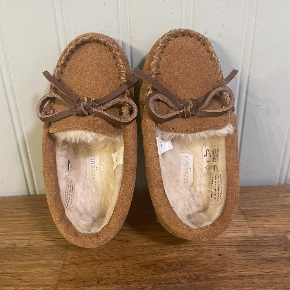 J Crew CrewCuts Suede Moccasins (8)