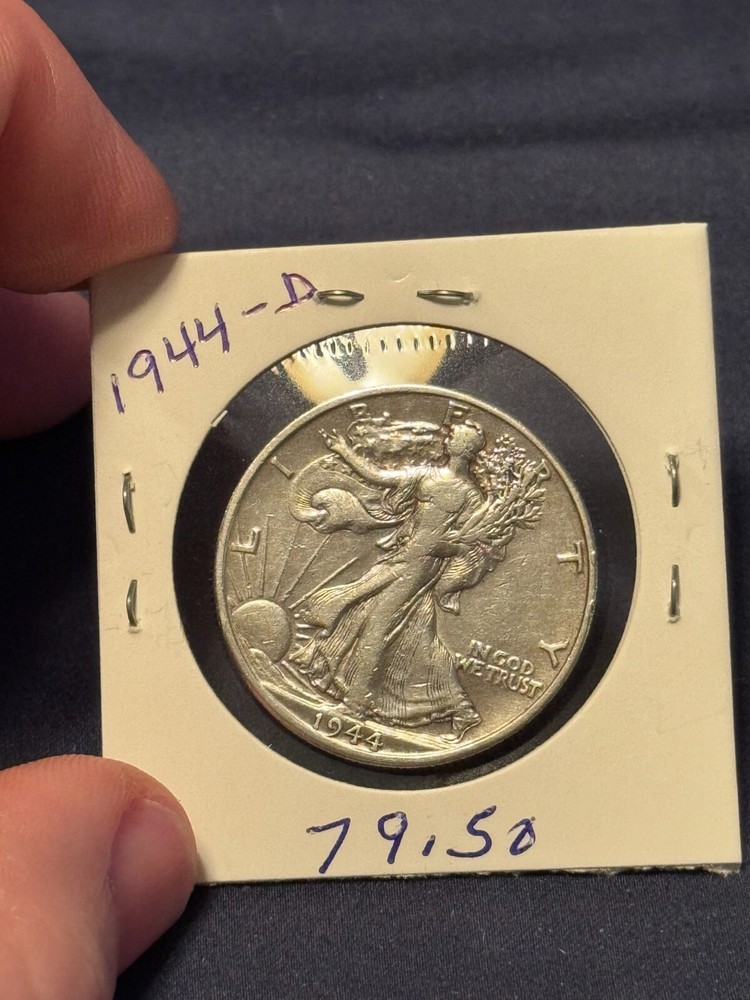 1944 D Walking Liberty Half Dollar