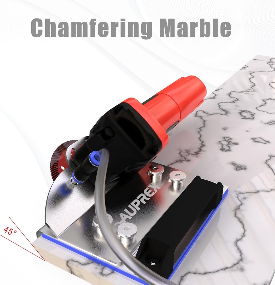 45 Degree Tile Chamfering Tool, Angle Grinder Stand for 45° Tile Cutting