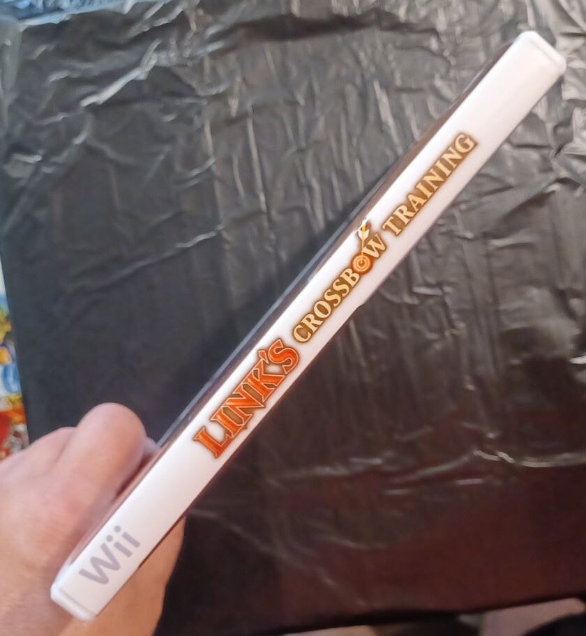 Link's Crossbow Training REPLACEMENT Case + Artwork ONLY - NO GAME nintendo art