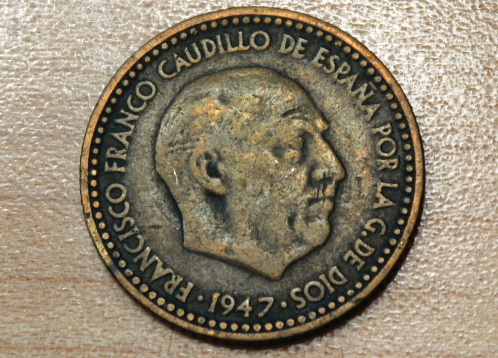 1947 (48) Spain 1 Peseta