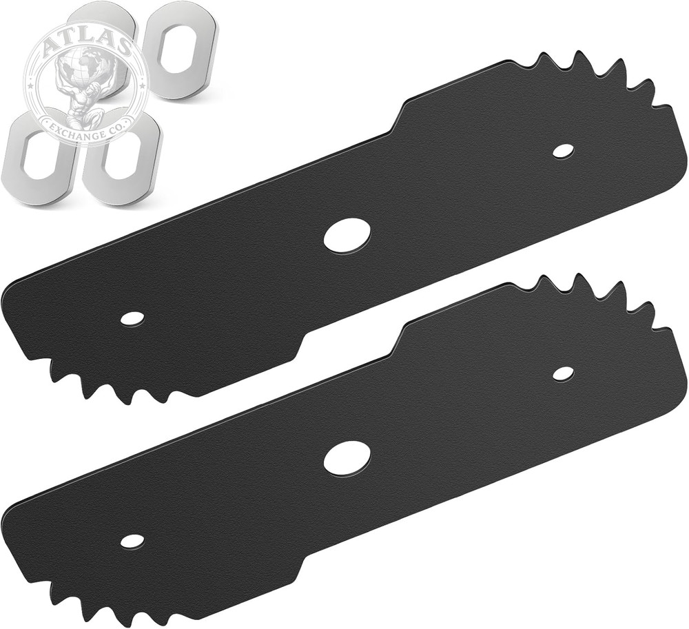 2-Pack EB-007 7-1/2-Inch Edge Hog Heavy-Duty Edger Replacement Blade for Black &
