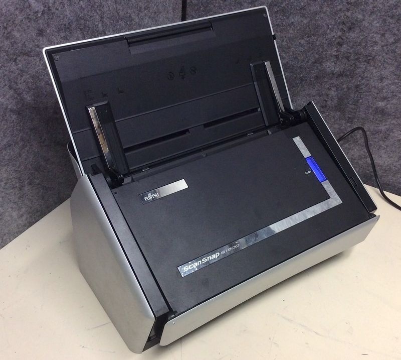 Fujitsu ScanSnap S1500 Document Scanner Duplex USB High Speed Tested Working