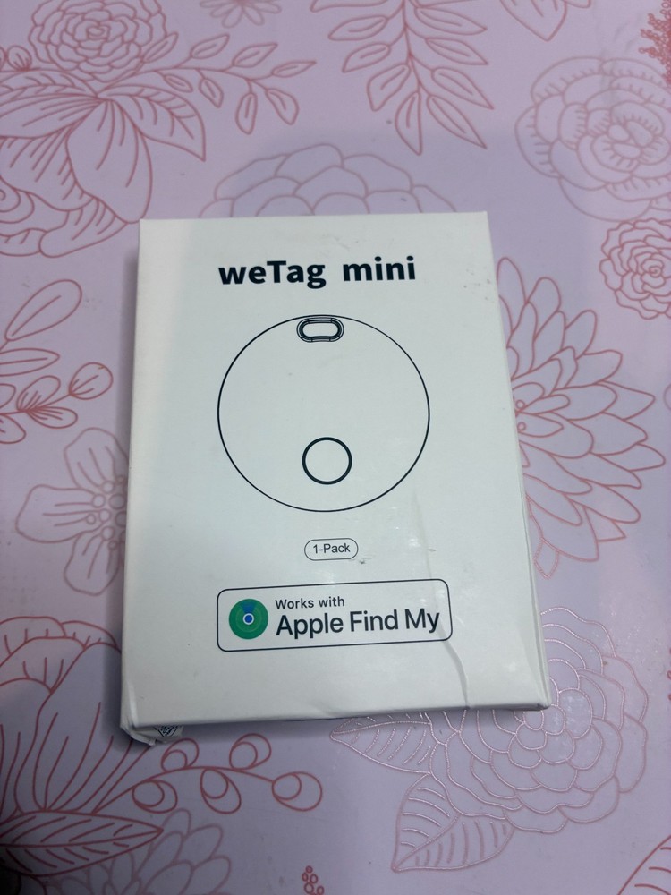 Air Tracker Tags-1 Pack, New Bluetooth Tracker Works with Apple Find My APP (iOS
