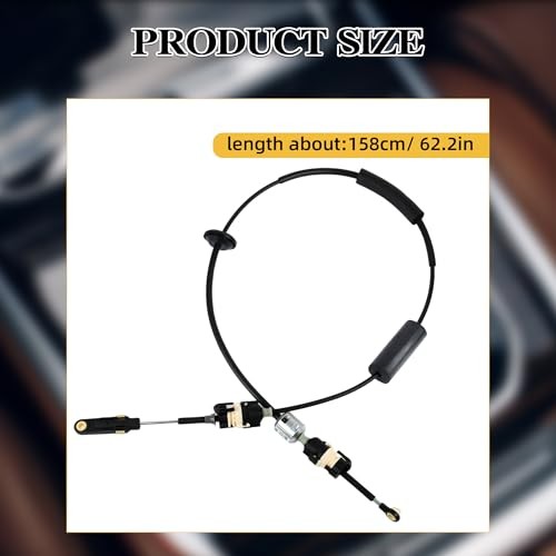 23256076 Automatic Transmission Gear Shifter Cable Compatible with Chevy