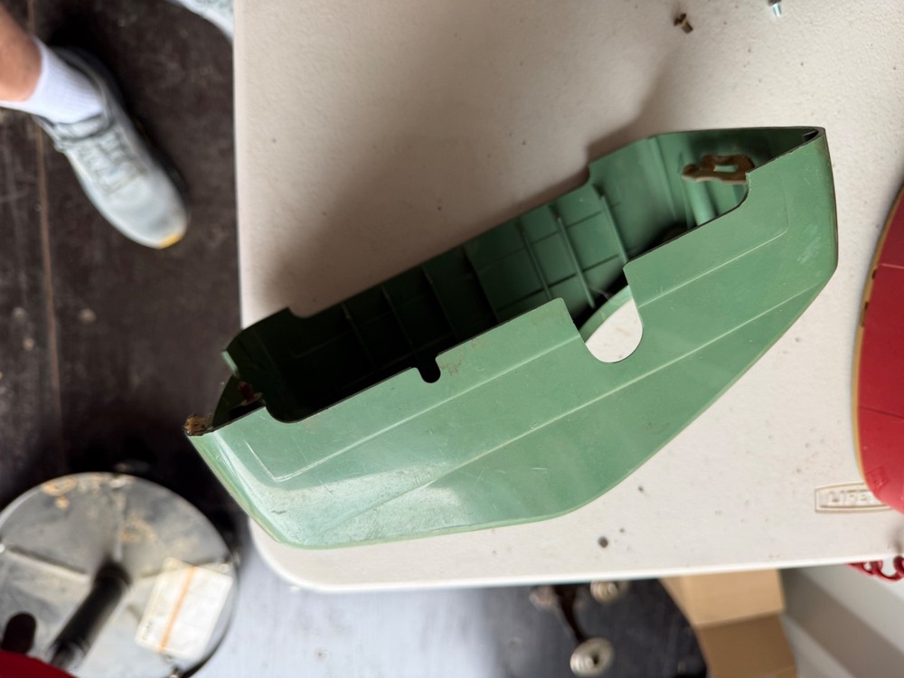 AE 90 Green Telephone Shell Old Phone 1950's