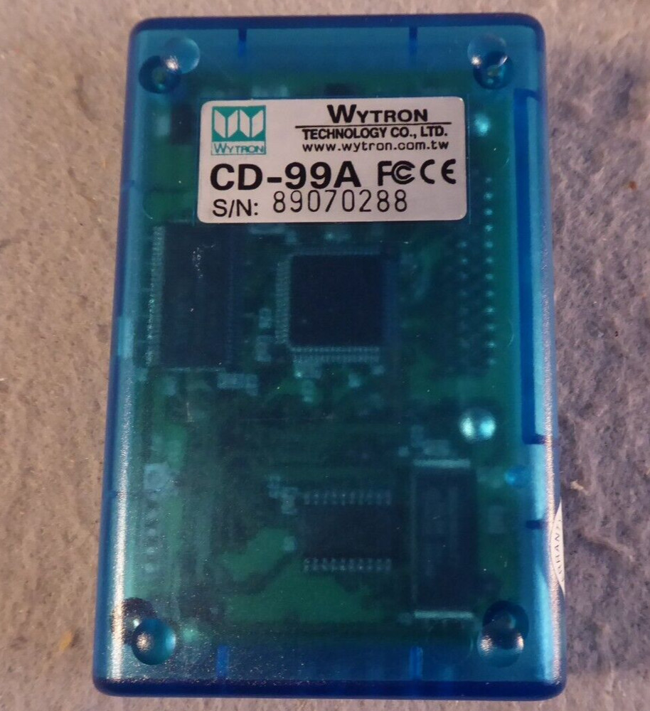 Palm Star CD-99A Duplicator Controller Blue Wytron Technology Co Copy CD SCSI