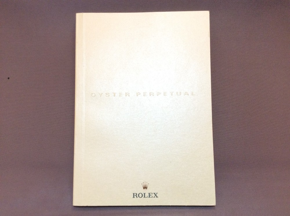 Rolex Oyster Perpetual Booklet yr. 2008