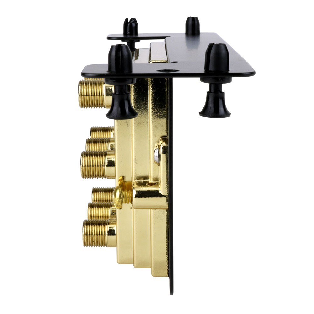 Construct Pro CATV Splitter (8 Way Standard F Female Input Connectors)