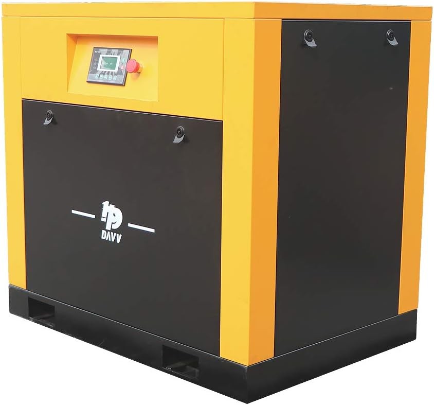 20 HP Rotary Screw Air Compressor 3 Phase Variable Speed Energy Efficiency 230V