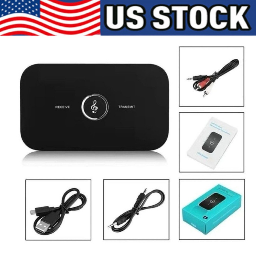 Bluetooth Transmitter & Receiver Wireless Adapter For Home stereos/speakers Lot