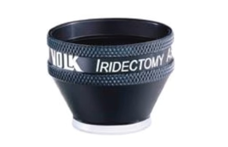 Volk Iridectomy Lens with Case & Box
