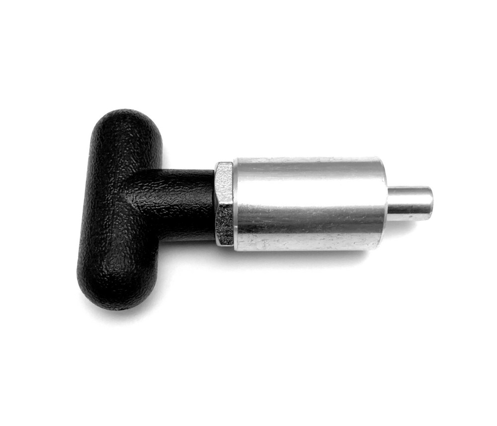 T Handle Spring Loaded Pull Pin / Pop Pin 3/8" or 1/2"  Plastic or Billet USA