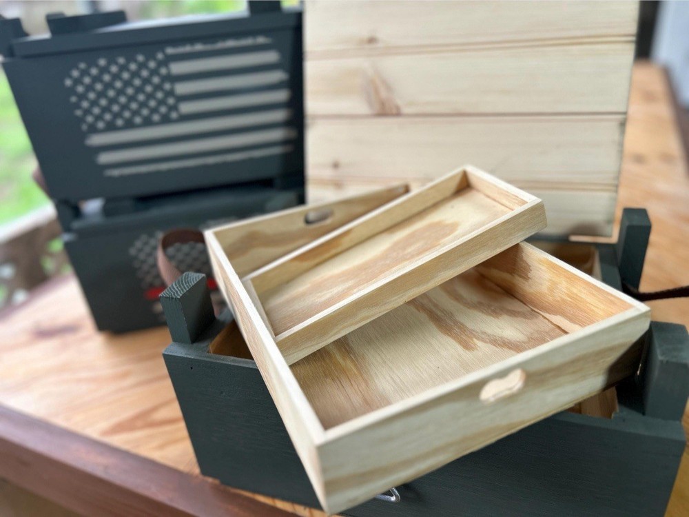Freedom Crate Utility V01 – Dual-Tray Tactical Storage Crate