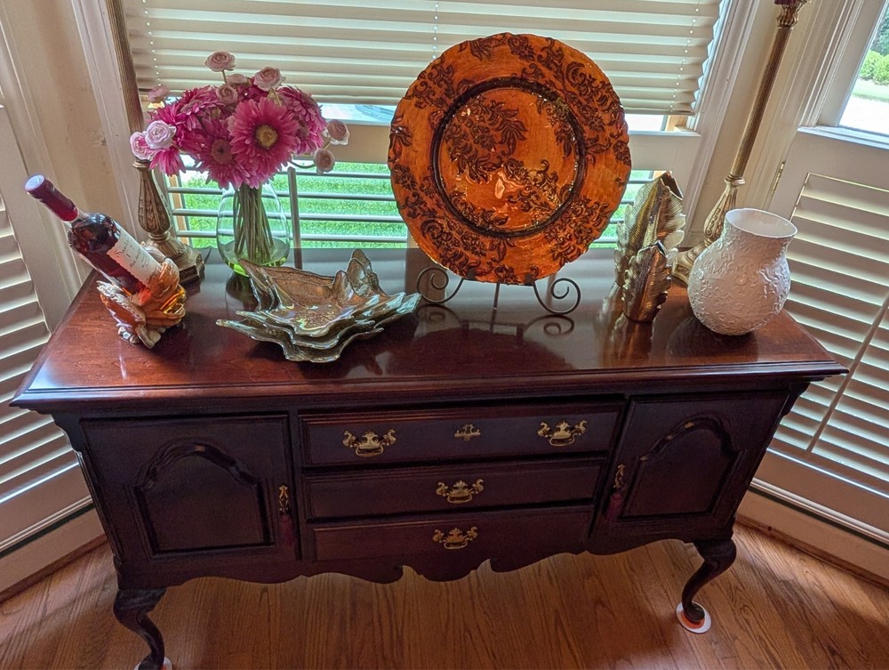 Antique Buffet Table