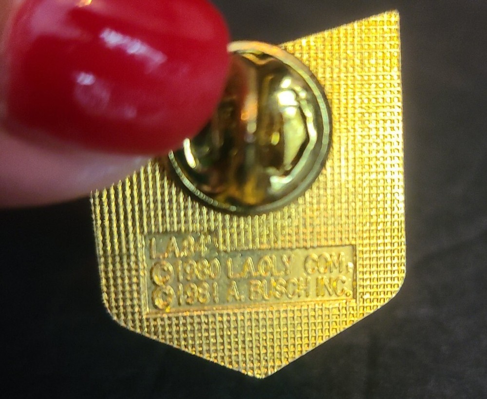 Budweiser Los Angeles 1984 Olympics Pin
