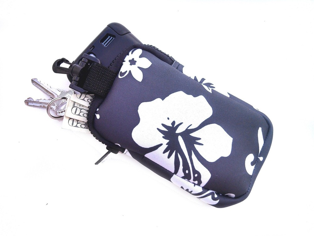 Hook On Neoprene Bags - Retro Gray