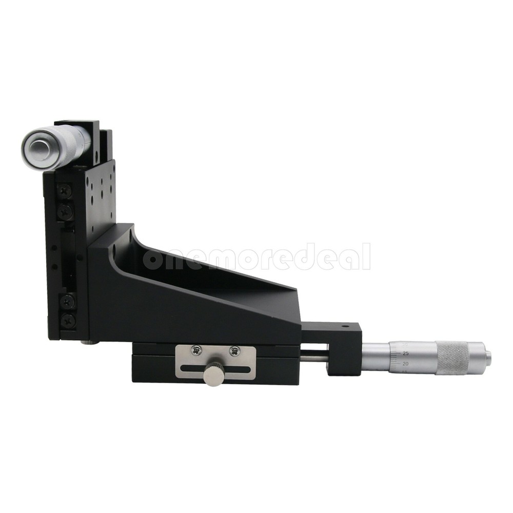 2 Axis Linear Stage XZ Manual Linear Stage CNC Sliding Table 80*80mm od34