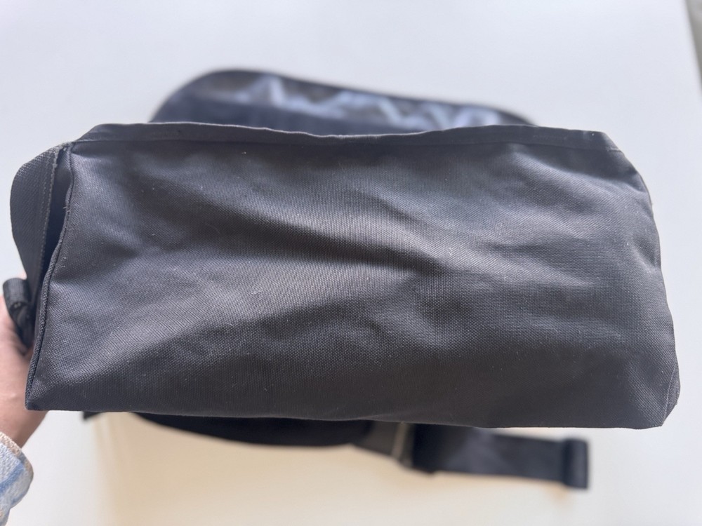 CHROME Black Messenger Crossbody Bag
