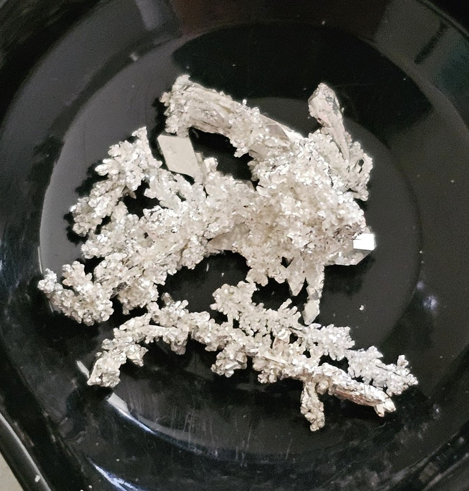 3.456g 9999 Pure Crystallized Silver Nuggets