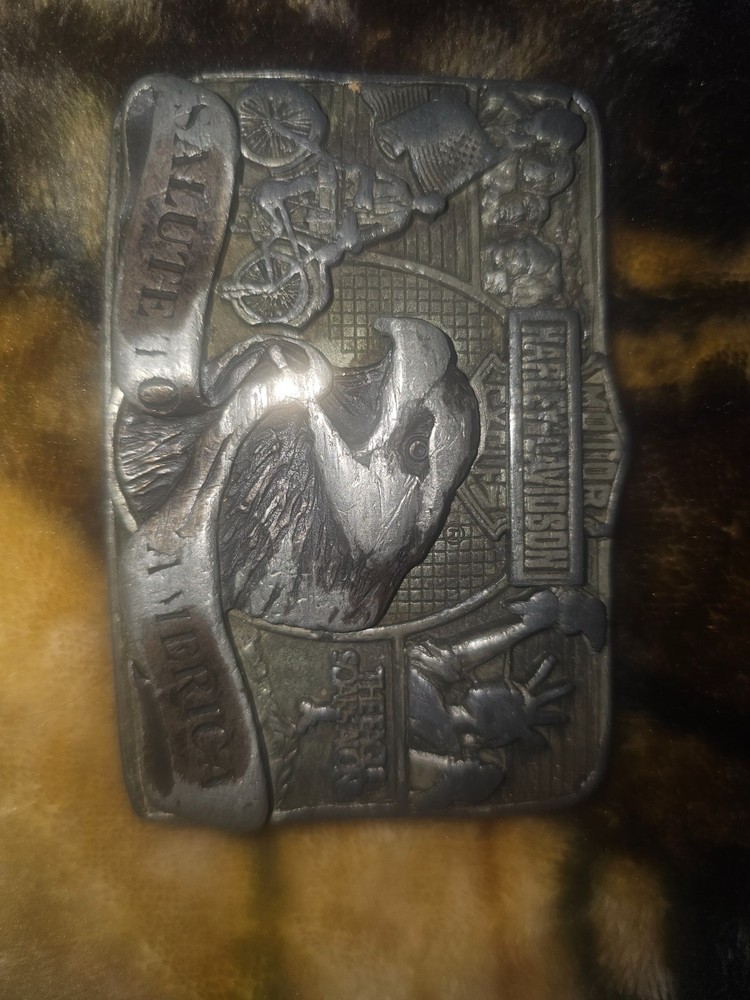Harley Davidson limited edition belt buckle