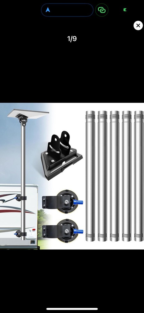 Statlink Mini Pole Mount, Lymorexan 8ft Mounting Kit
