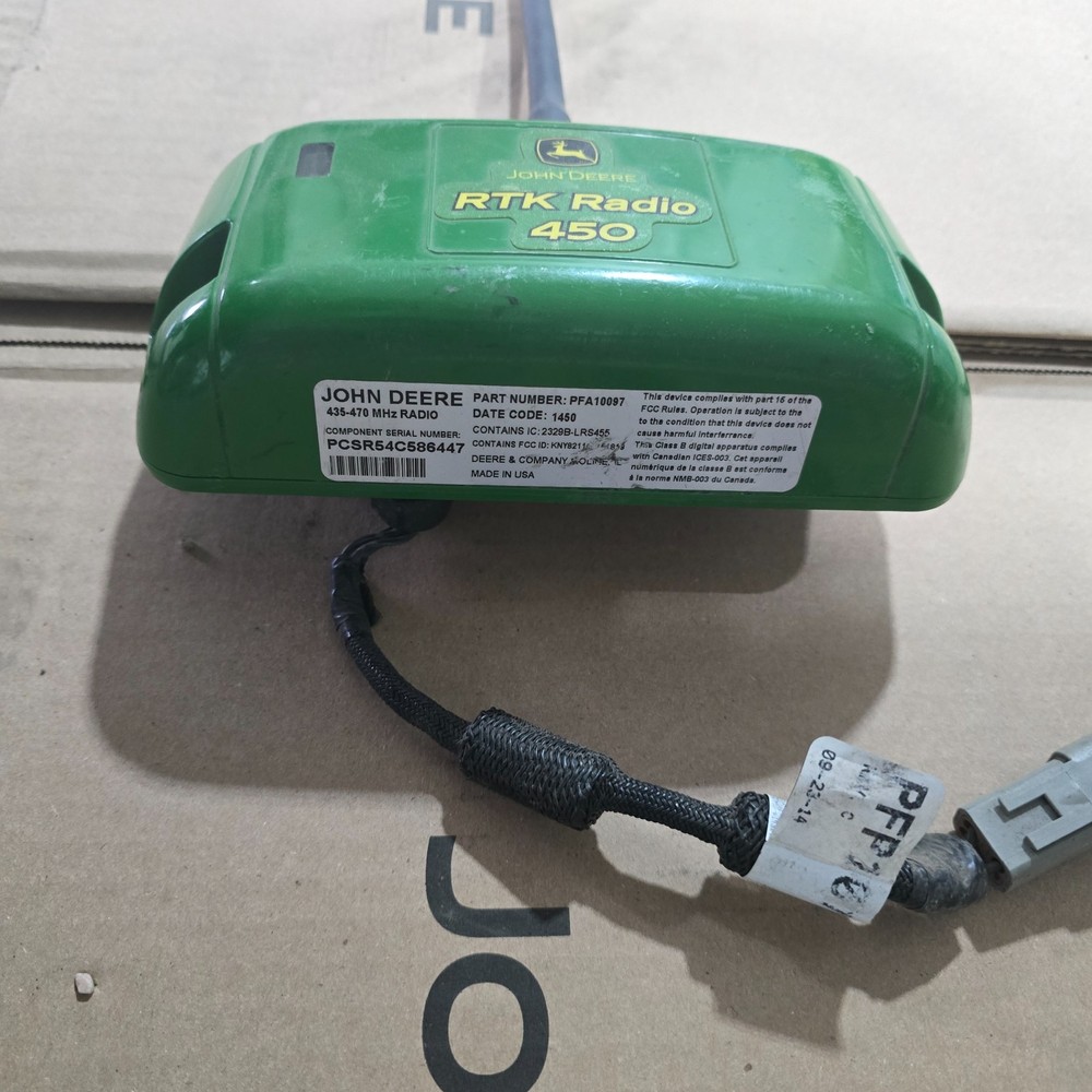 John Deere Starfire 450mhz RTK