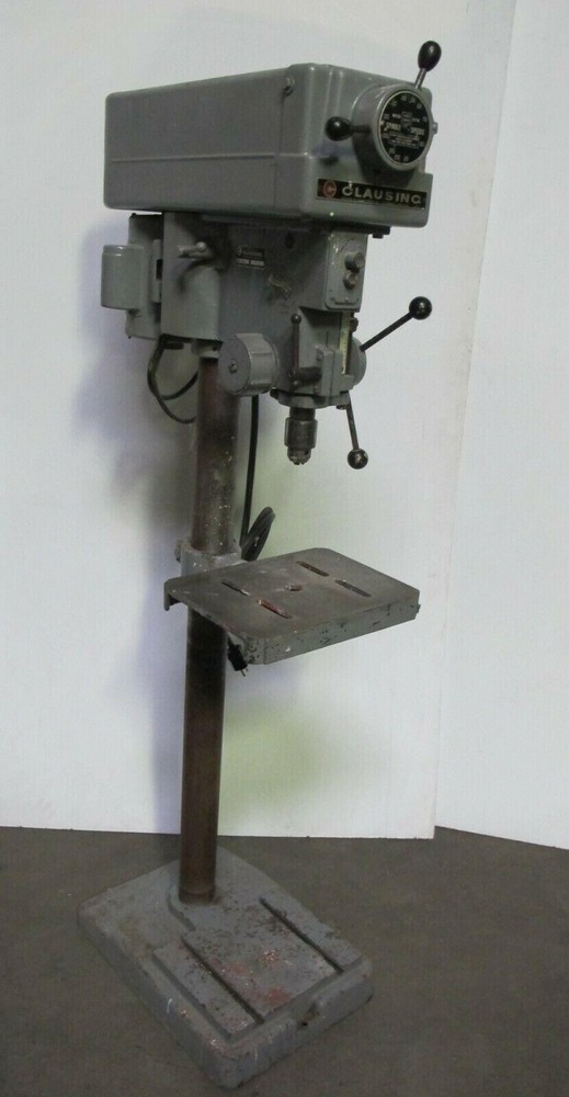 15" Clausing Model 16VC-1 Drill Press Variable Speed Made in USA