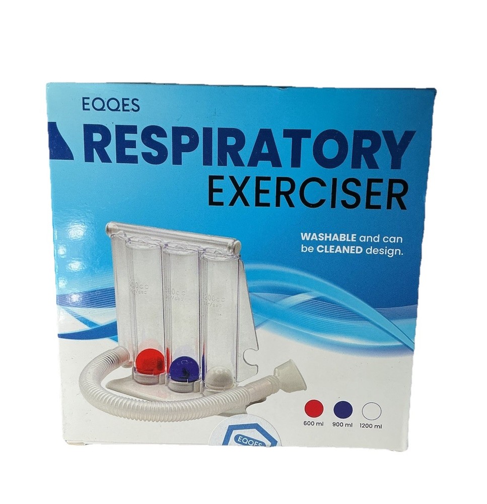 Polyciser Respiratory Exerciser 3 Ball Deep Breathing Lung