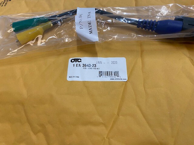 OTC Tools 3643-23 TEST LEAD KIT, #03 (NEW)