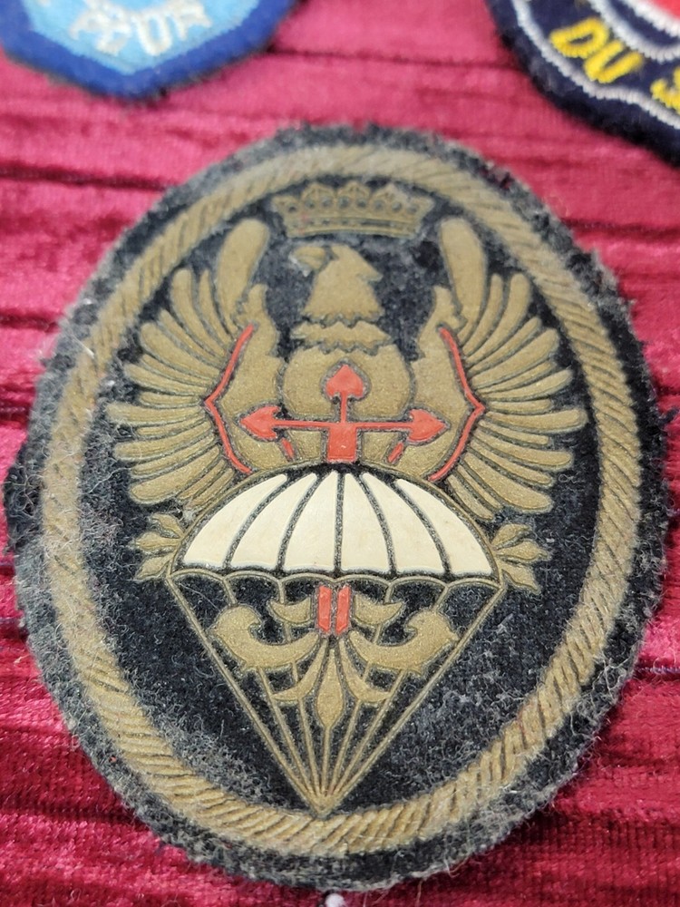 5X Patch LOT VINTAGE RANDOM MIXED EMBLEM SYMBOLS PREOWNED ST ORDER UNKNOWN