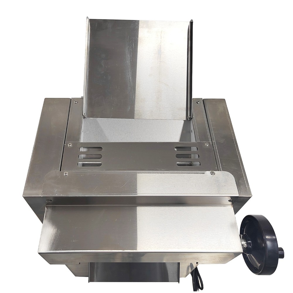 110V Dough Sheet Roller Noodles/Dumpling Sheet Maker 11.4" Roller 1.5mm Cutter