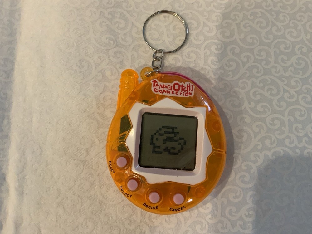Vintage Tamagotchi Connection RARE Orange