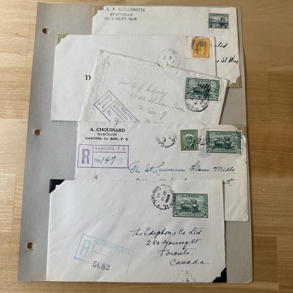 Incredible Canada Postage Due Cover Collection + Embargo, Excise, Rate Increases